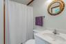 Lower level bath