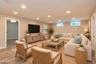 Virtually Staged Family Room