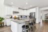 Kitchen with island