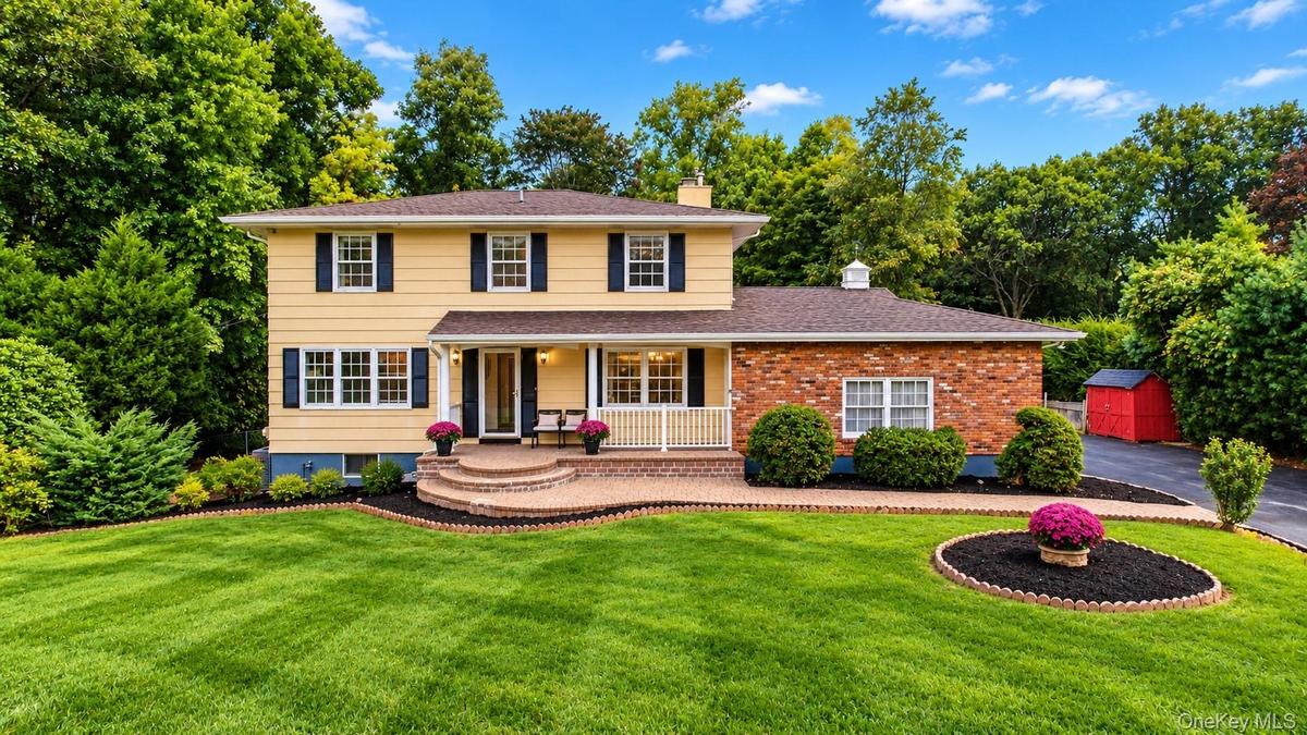 Welcome home! This charming Colonial is tucked away on a peaceful dead-end street in the highly sought-after Yorktown School District. A wonderful opp