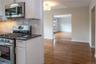 Kitchen adjoins separate dining room and huge living room.