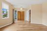 Primary Bedroom with stained glass doors