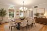 Digitally Staged Dining Room