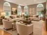 Digitally Staged Living Room