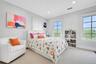 3rd bedroom enjoys sunlight and connected, private full bath