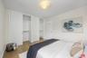 Guest bedroom with great stora