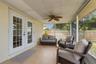 Screened in Patio off of Kitchen