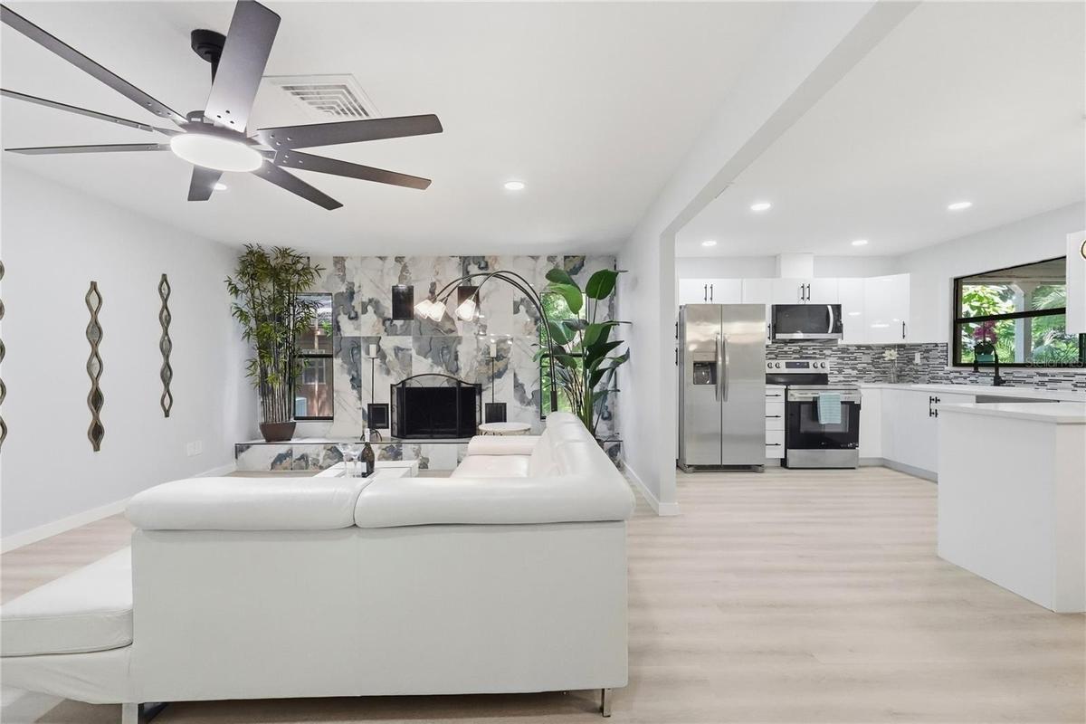 New Luxury Vinyl Throughout All Main Living Areas