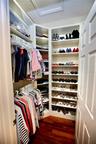 Primary Bedroom with organizers