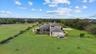 Drone photo of the home from the back pasture