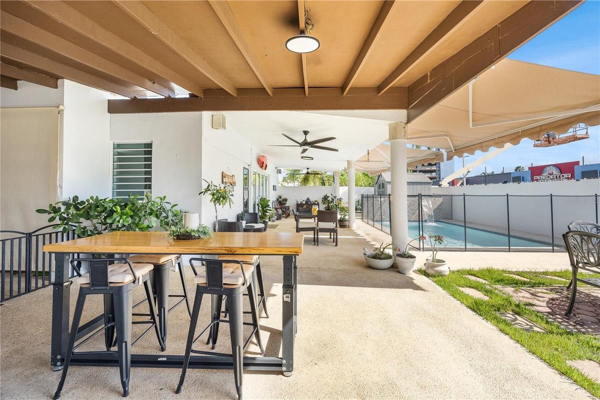 Covered Terrace