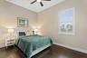 Bedroom three offers hardwood floors,built-in closets and access to the Jack and Jill bathroom