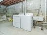 Washer, dryer and slop sink