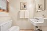 Virtually Staged - 1st Floor Half Bath