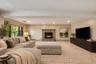 Virtually Staged Recreation Room