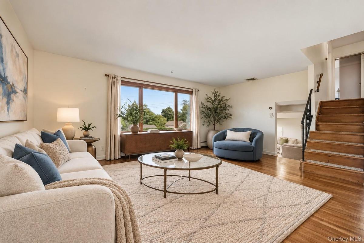 Virtually Staged Living Room