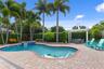 Private backyard oasis