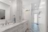 Primary suite cabana bath door
