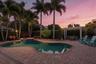 Gorgeous sunsets over your private pool and backyard