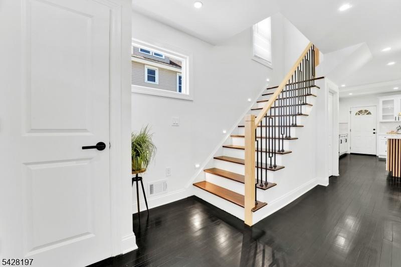 Second floor stairs