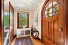 Evocative Tudor-Revival entry and foyer.