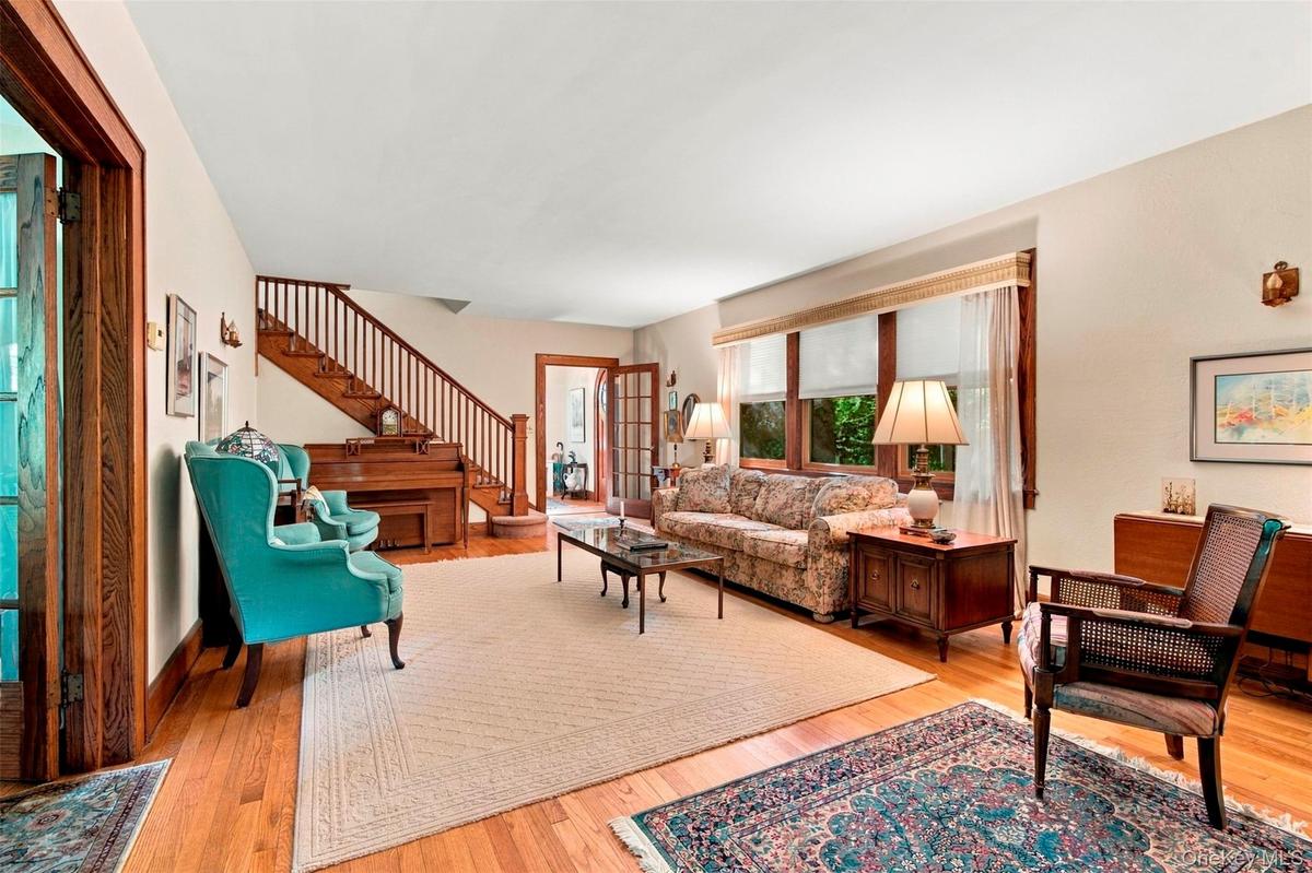 Looking toward the staircase.