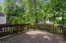 View from sliders that lead to patio