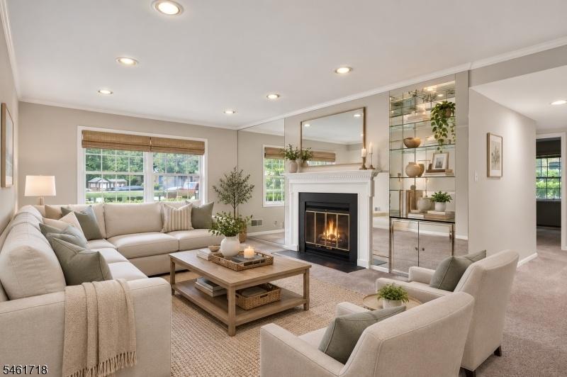 Living Room Virtually Staged