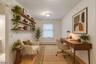 Virtually staged Den/office