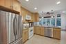 Kitchen open to Dining