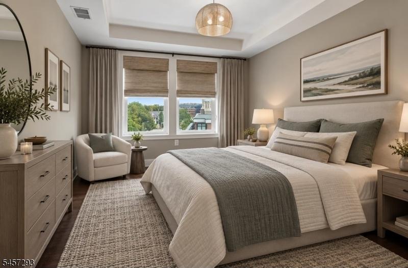 Virtually Staged Bedroom