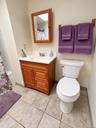 Upstairs full Bathroom with skylight