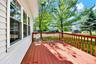 Large wooden deck off the kitchen where you can grill and dine al fresco