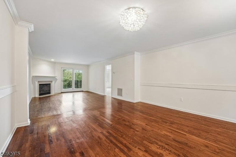 Living Room with Private Deck