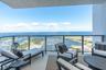 High-floor terrace view overlooking Tampa Bay.