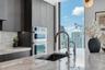 Premium integrated kitchen appliances.