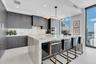 Custom cabinets crafted with invisible hardware.
