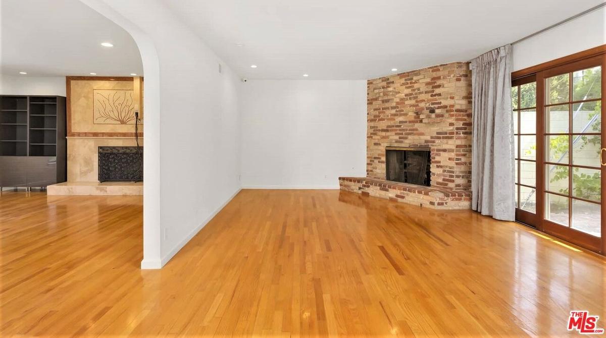 Den Area with Fireplace.