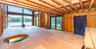 The design, an open-concept living, dining and kitchen.
