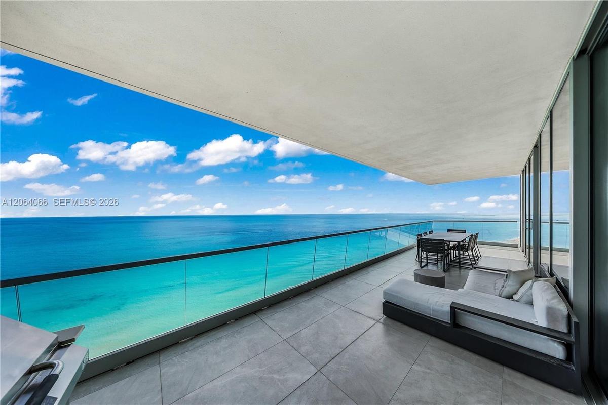 Balcony Unit 1804 from Living area and Master Bedroom