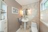 Main floor powder room