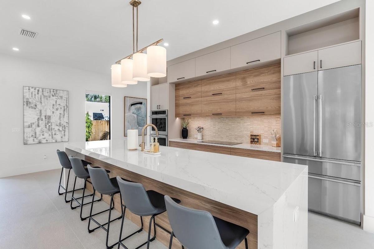 Kitchen, Living, Dining