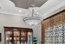 Chandelier in Dining Room