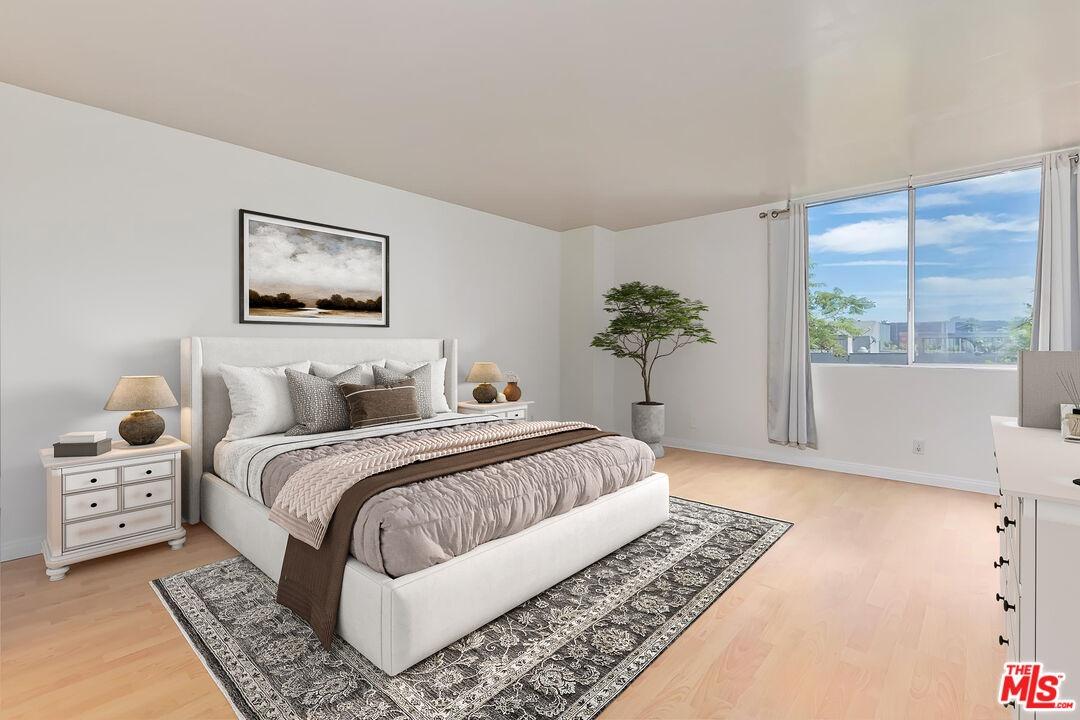 Virtually Staged Primary Suite