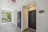 Entrance to condo, corner unit.