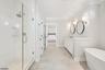 Spa like tub and shower