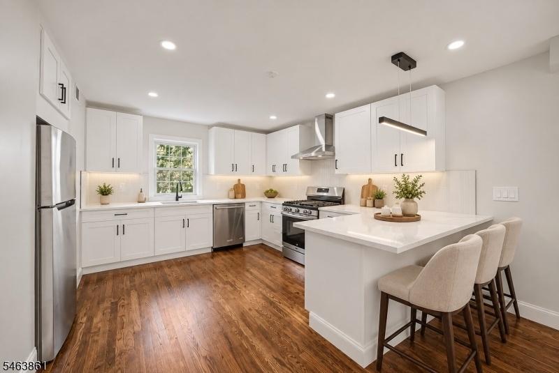 kitchen virtual staged
