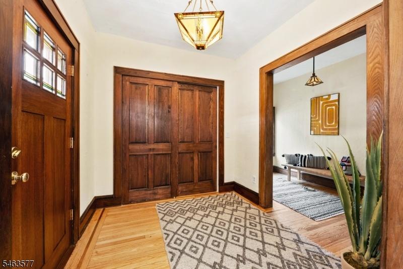 foyer with large closet