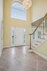 Vaulted entrance foyer