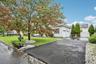 Newly paved driveway